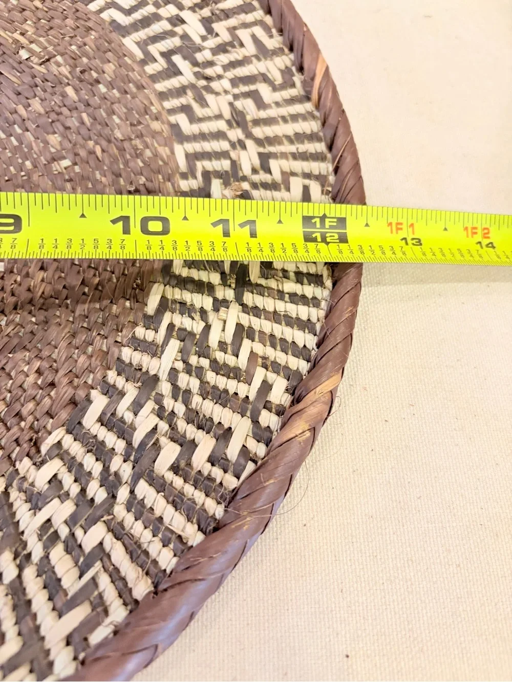 NEW Africa Woven Basket. Made by the Binga people of Zambia/Zimbabwe